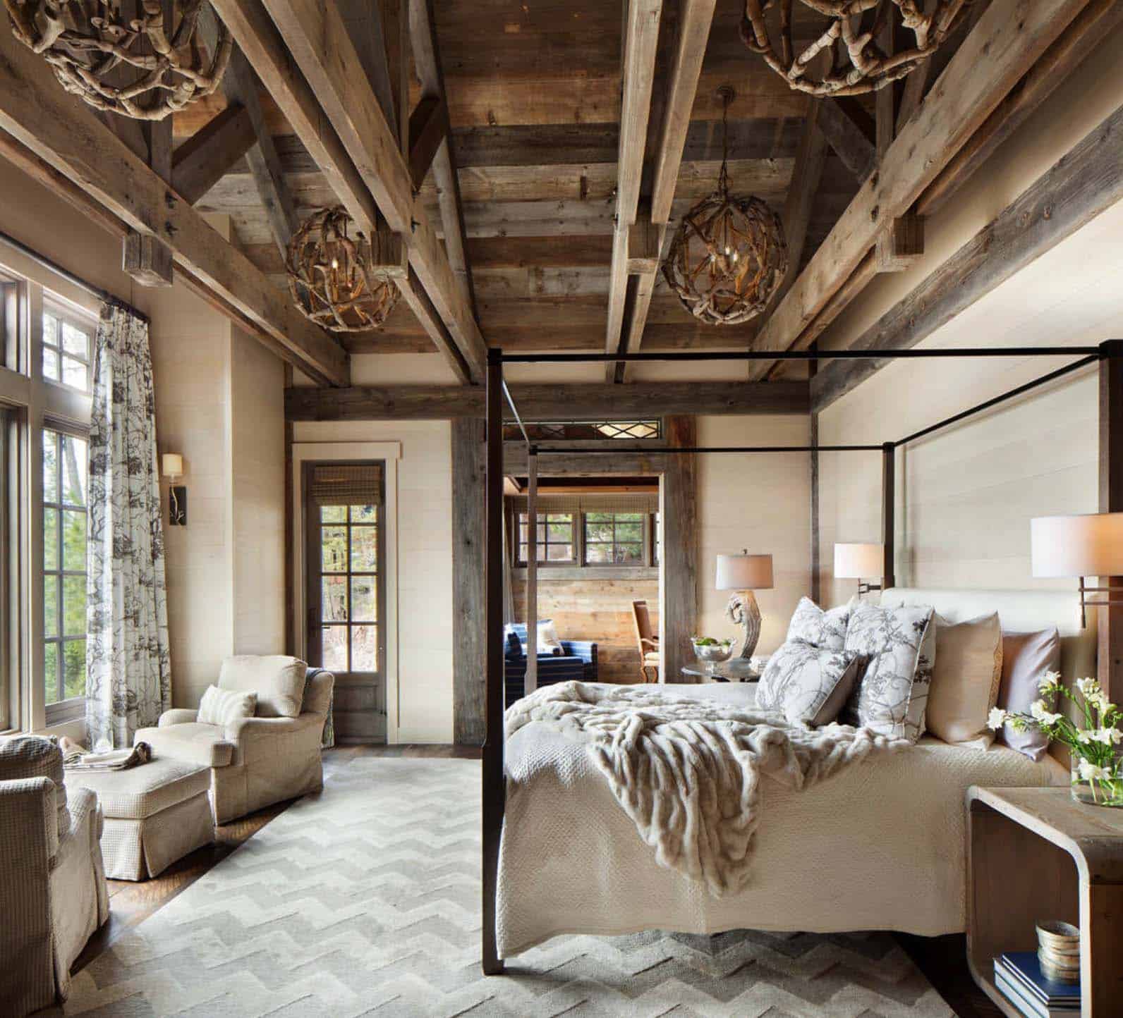 Amazing Cozy-Rustic Bedrooms-11-1 Kindesign