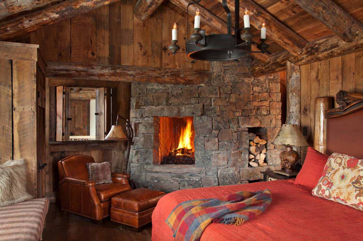 Amazing Cozy-Rustic Bedrooms-14-1 Kindesign