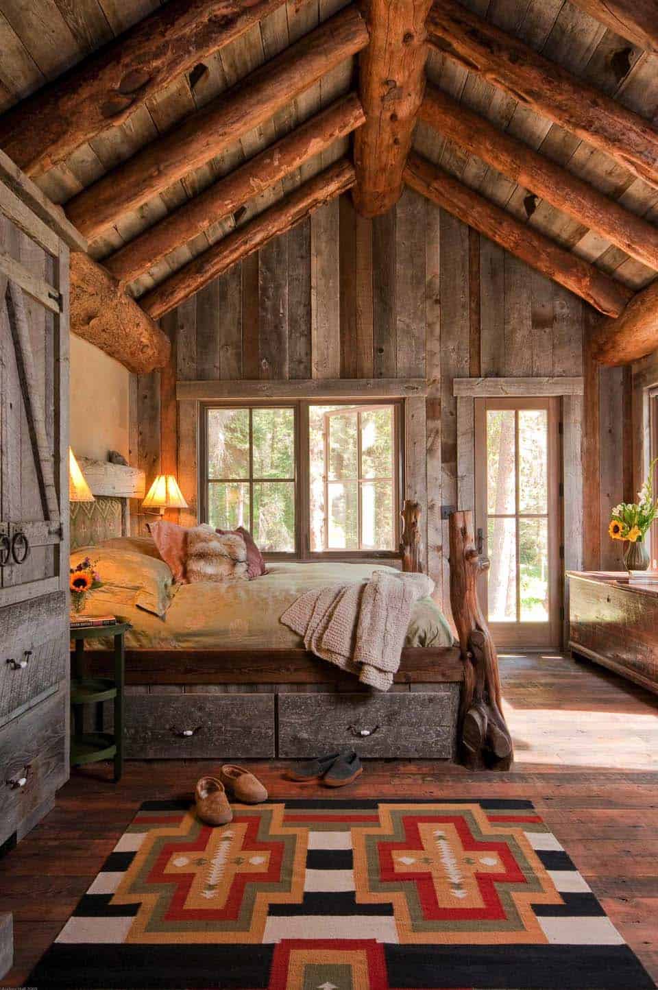 Amazing Cozy-Rustic Bedrooms-17-1 Kindesign