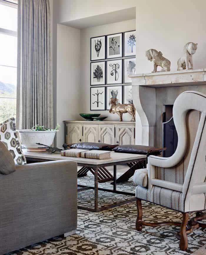 Rustic Eclectic House-David Michael Miller-03-1 Kindesign