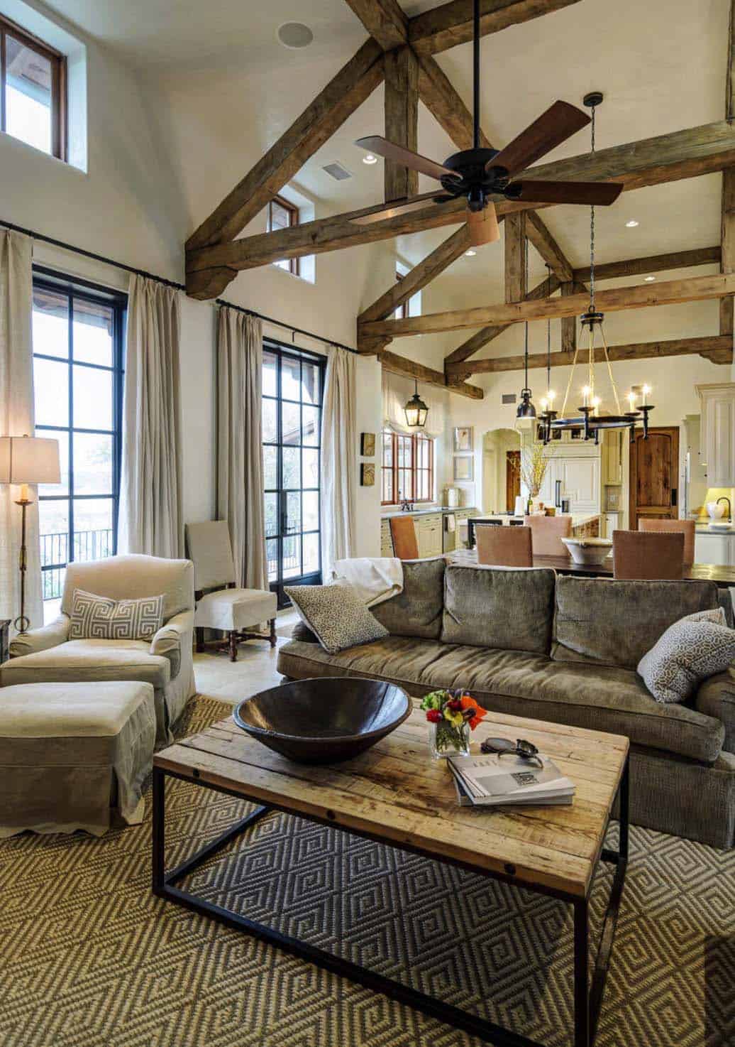 Rustic Mediterranean Style Home Design-14-1 Kindesign