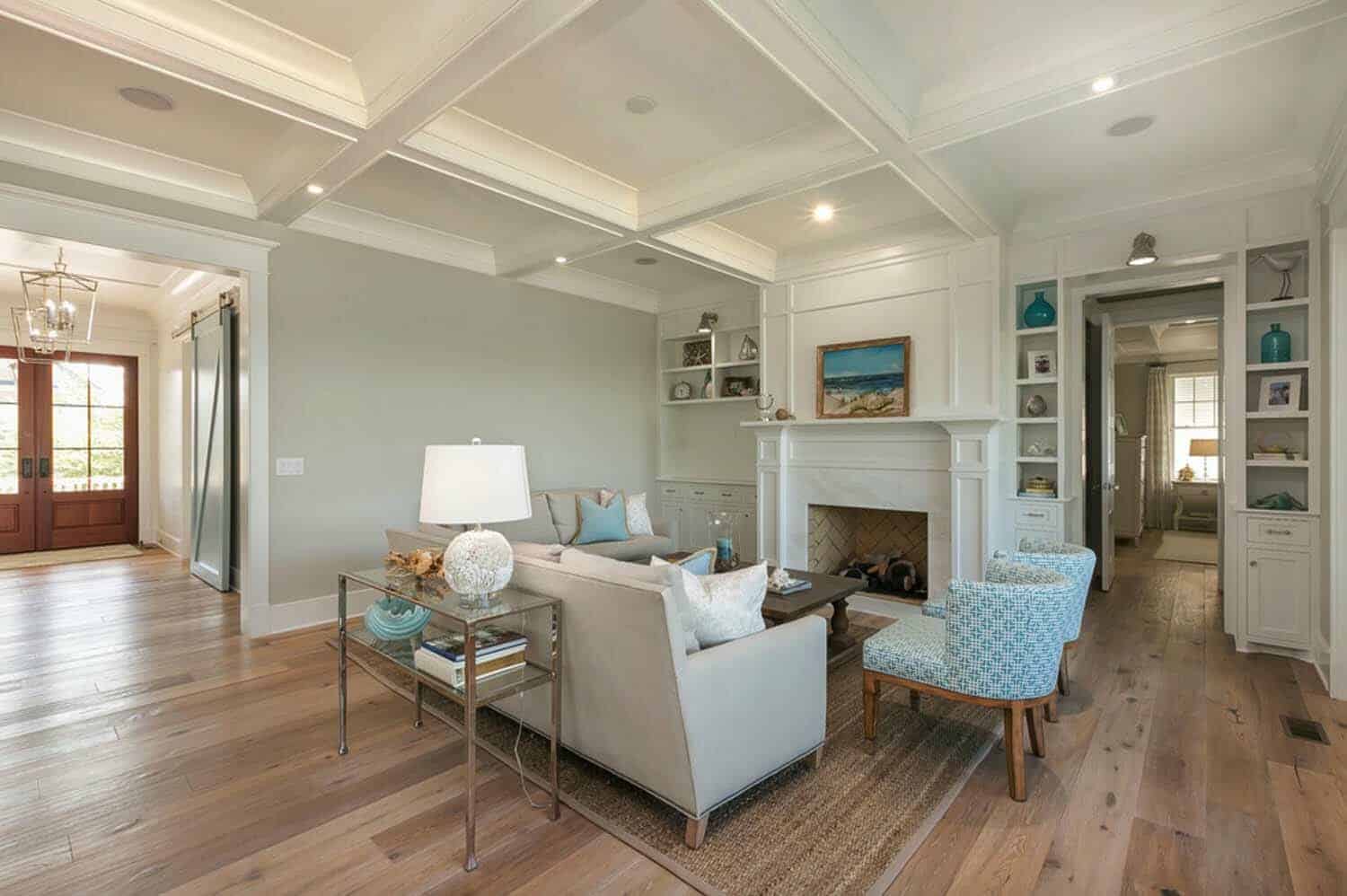 Coastal Style Family Room