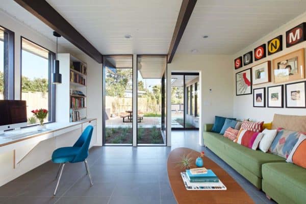 featured posts image for Redesigned Eichler home in California is full of transparency and light