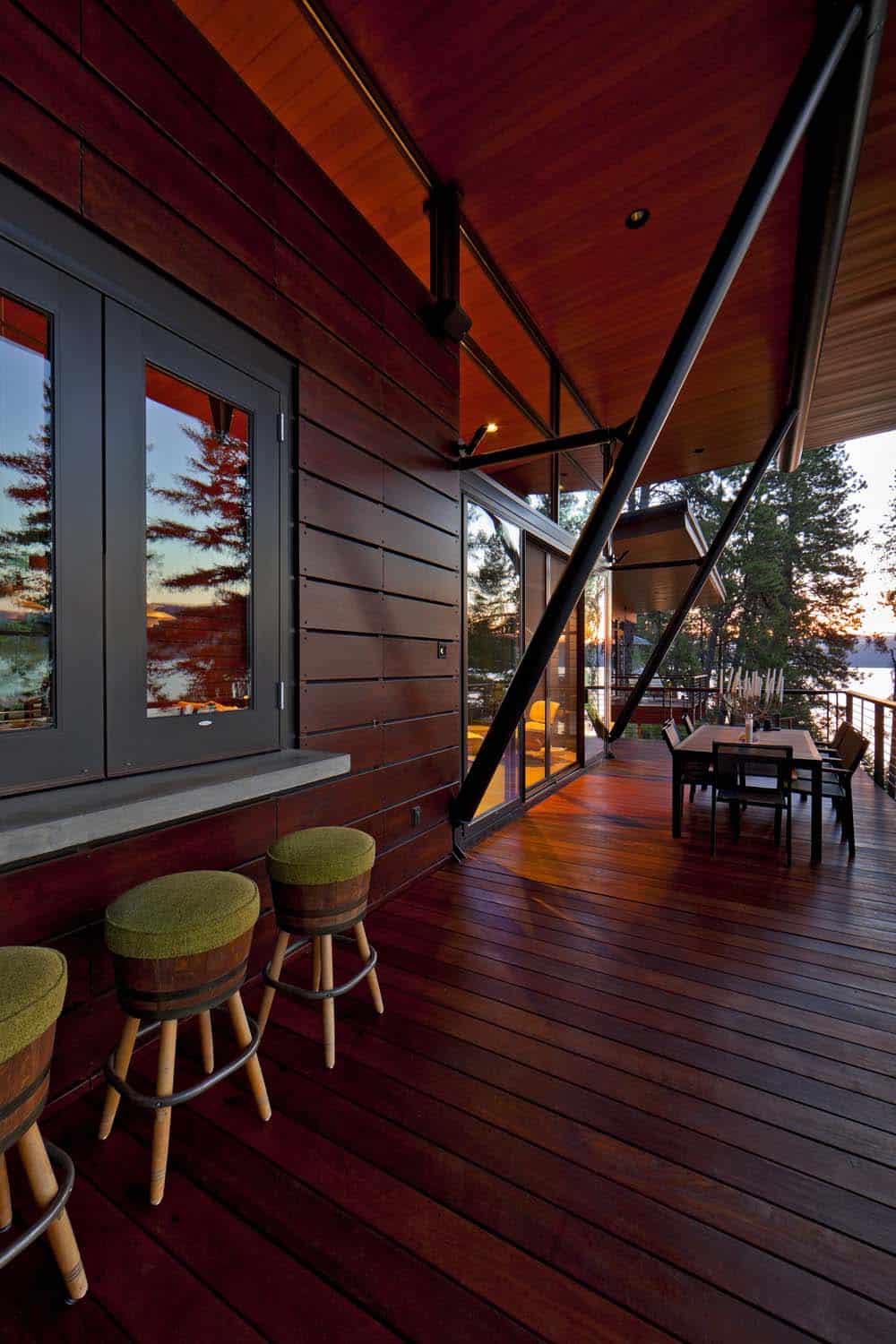 modern porch