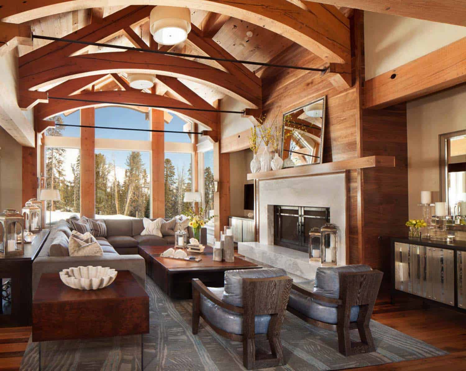 Mountain Retreat-Living Room
