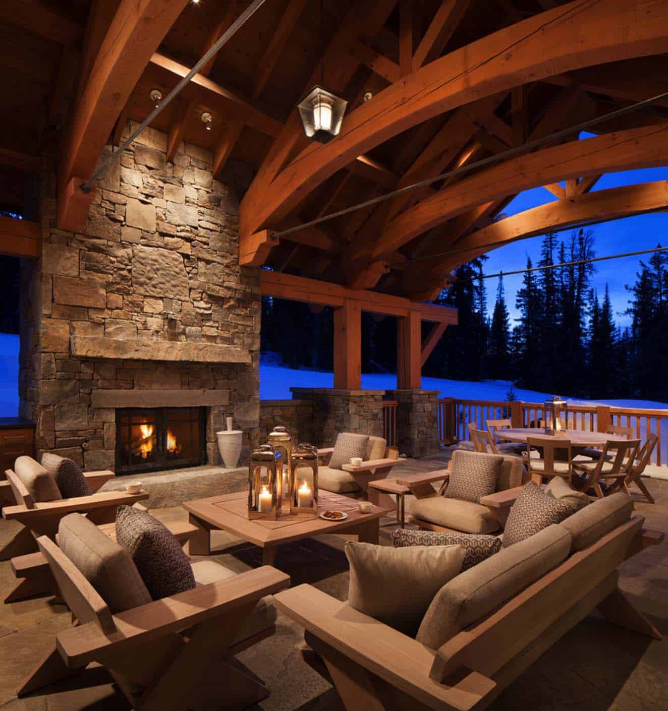 Mountain Retreat-Outdoor Living Room
