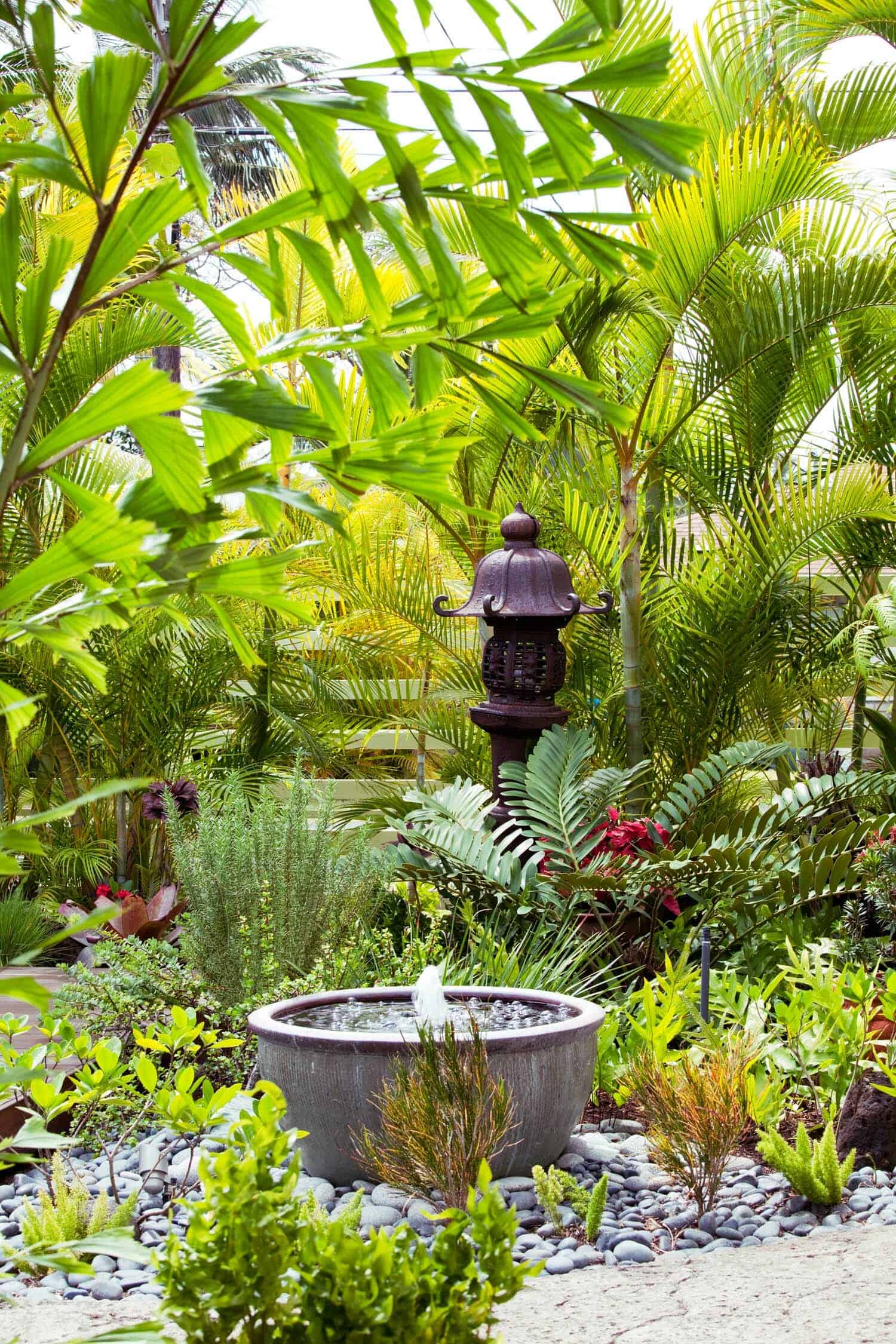 Outdoor Garden Fountain Idea