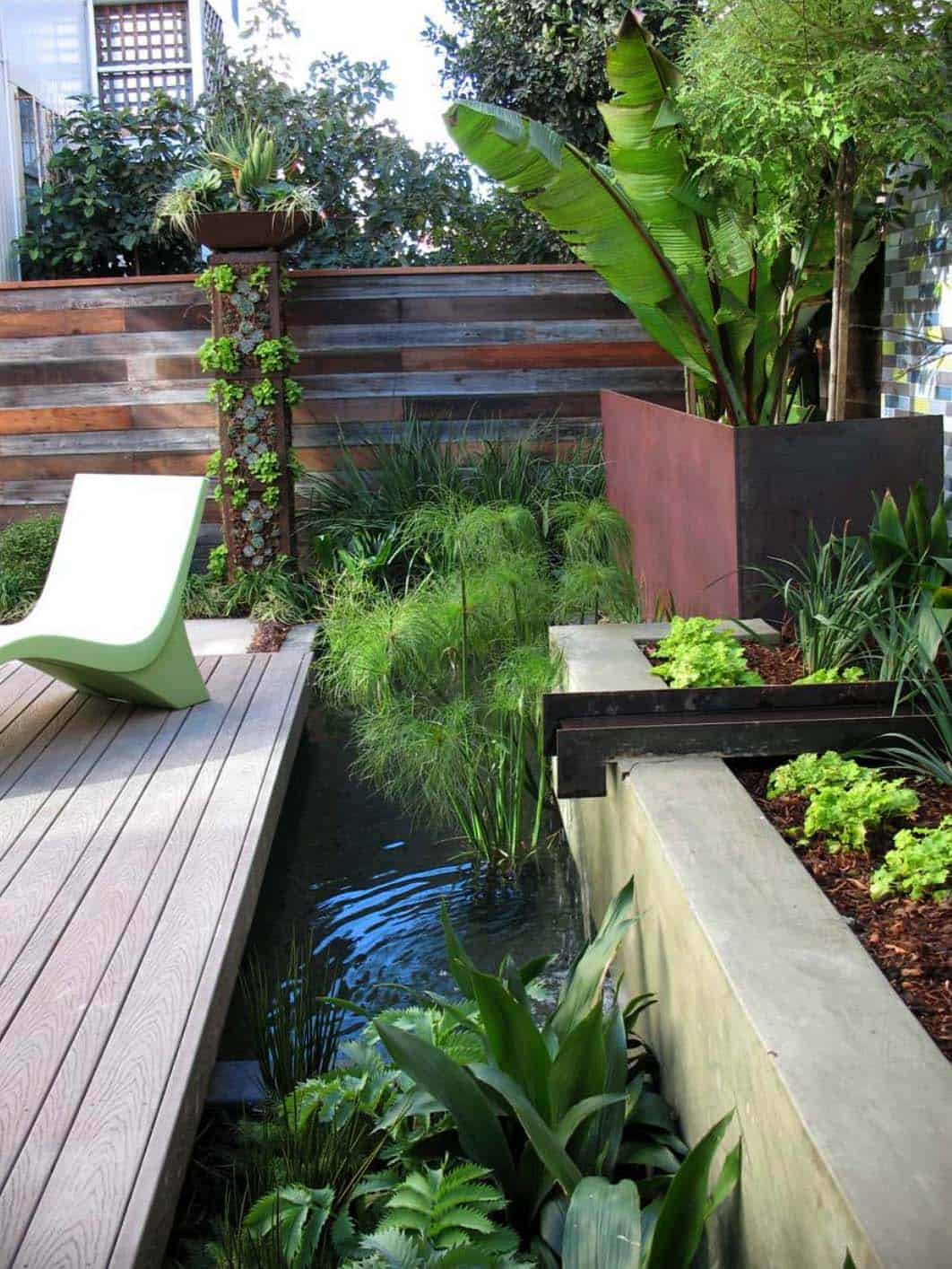 Outdoor Garden Fountain Idea