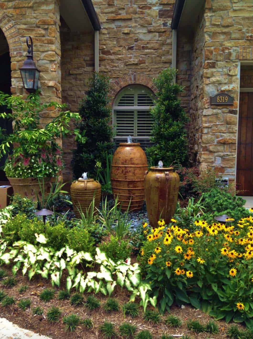 Outdoor Garden Fountain Idea