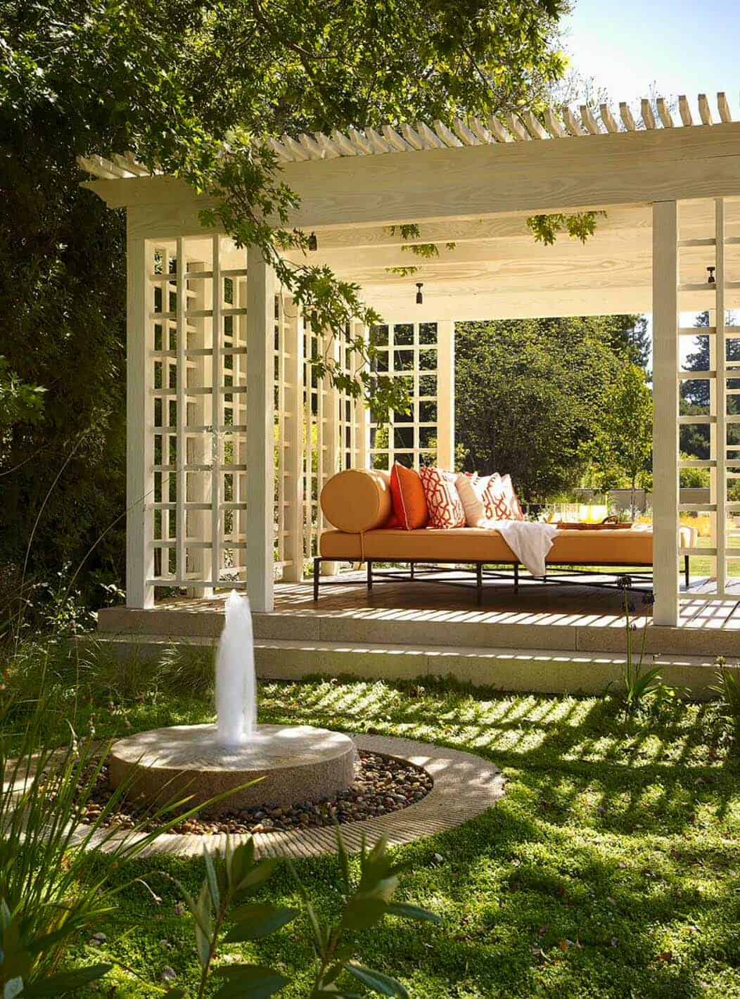 Outdoor Garden Fountain Idea