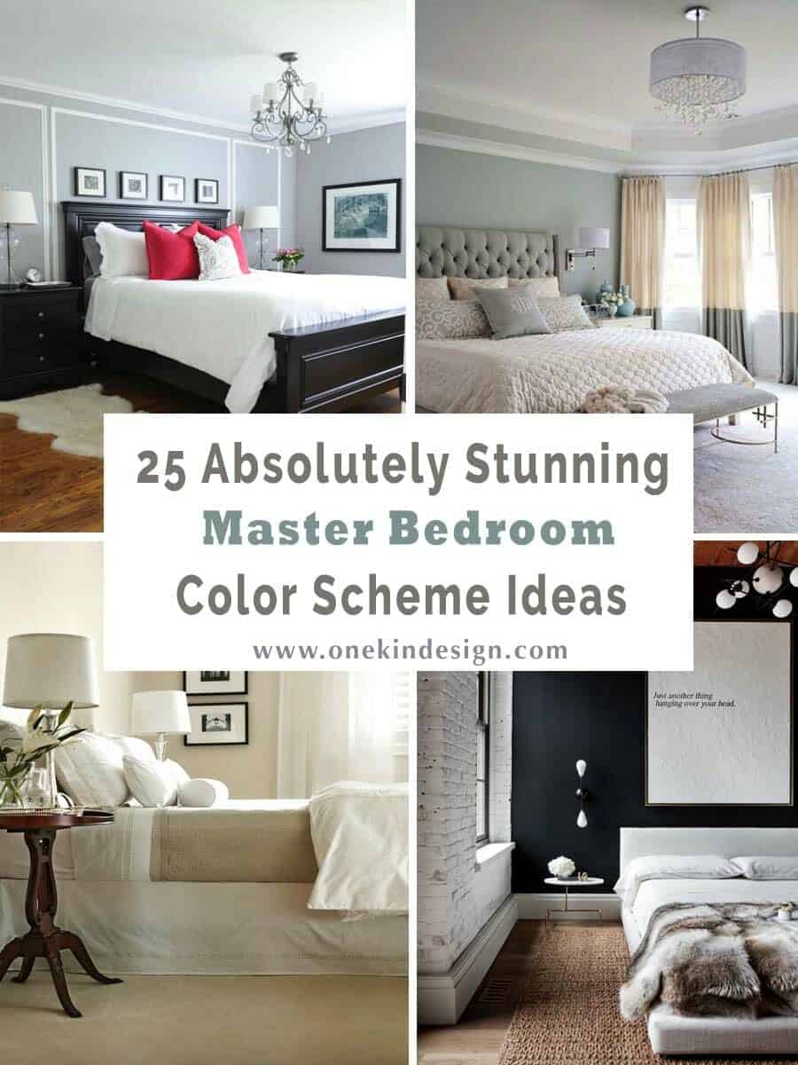 25 Absolutely stunning master bedroom color scheme ideas