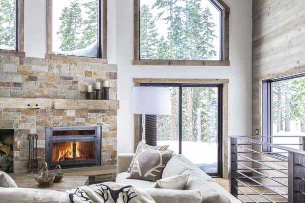 featured posts image for Dated A-frame mountain cabin in Lake Tahoe gets fabulous transformation