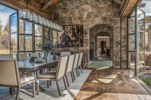 featured posts image for Ranch house features medieval-inspired craftsmanship in Jackson Hole