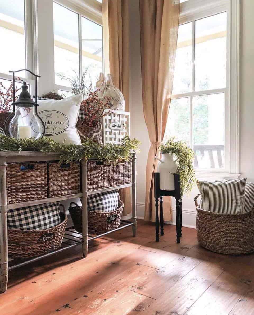 Console-Table-Fall Decor-Ideas