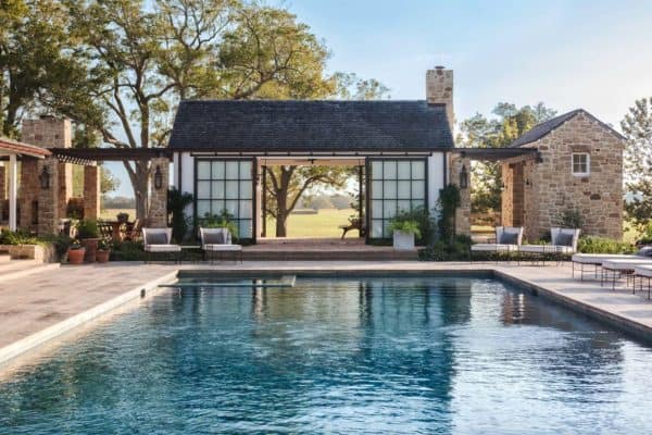 featured posts image for Farmhouse-inspired home with an understated country feel in Texas