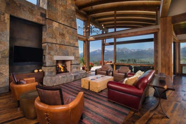 featured posts image for Craftsman style home features dramatic backdrop of the Rocky Mountains