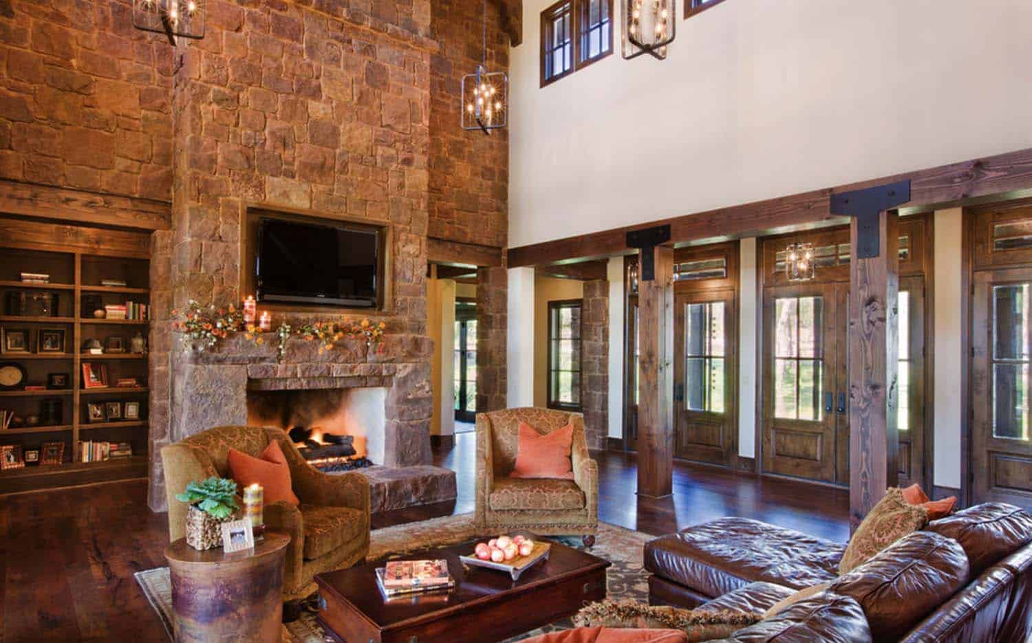 rustic-hill-country-living-room