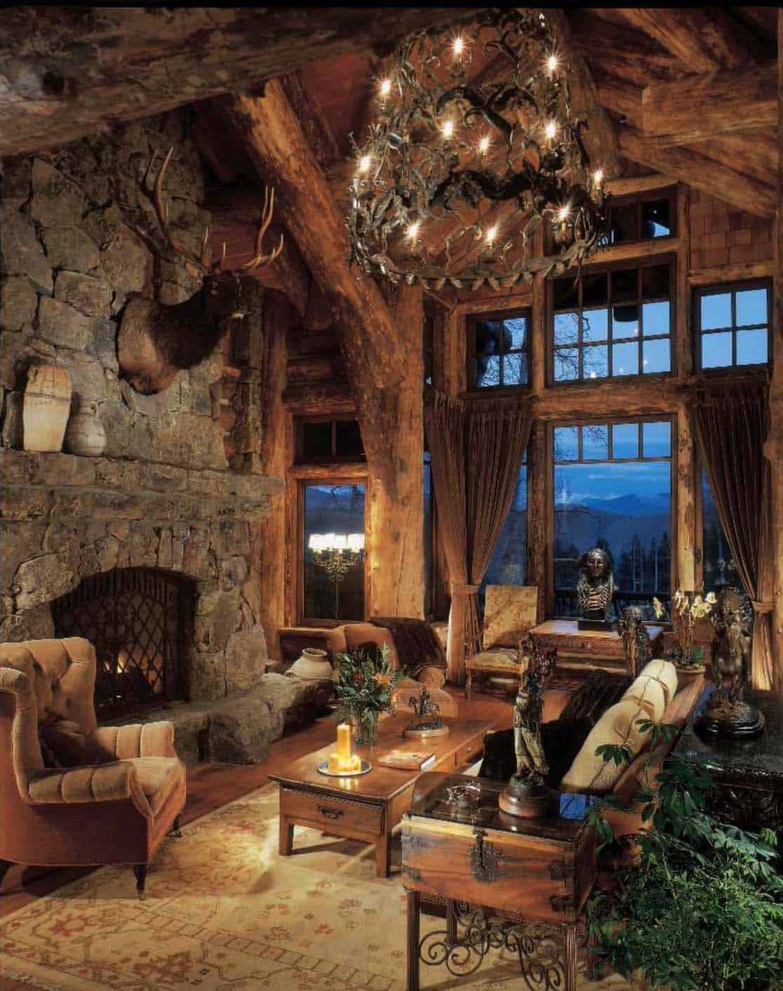 rustic-living-room