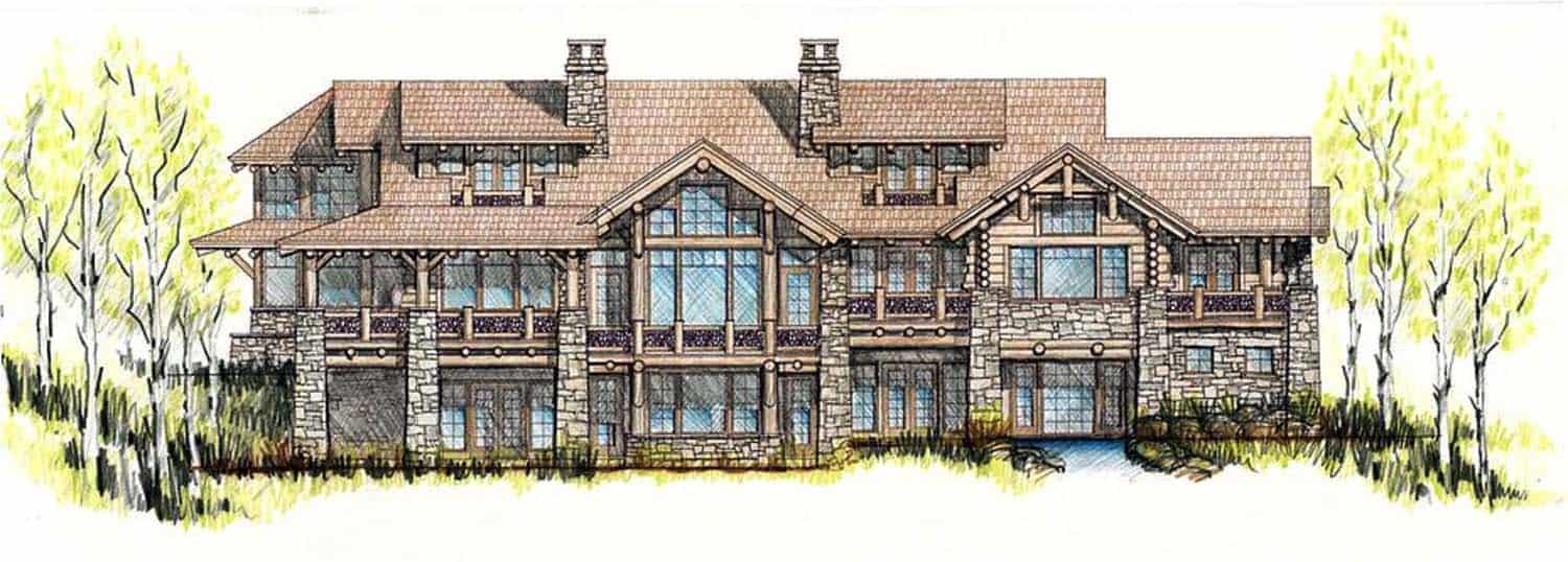 rustic-home-elevation-plan