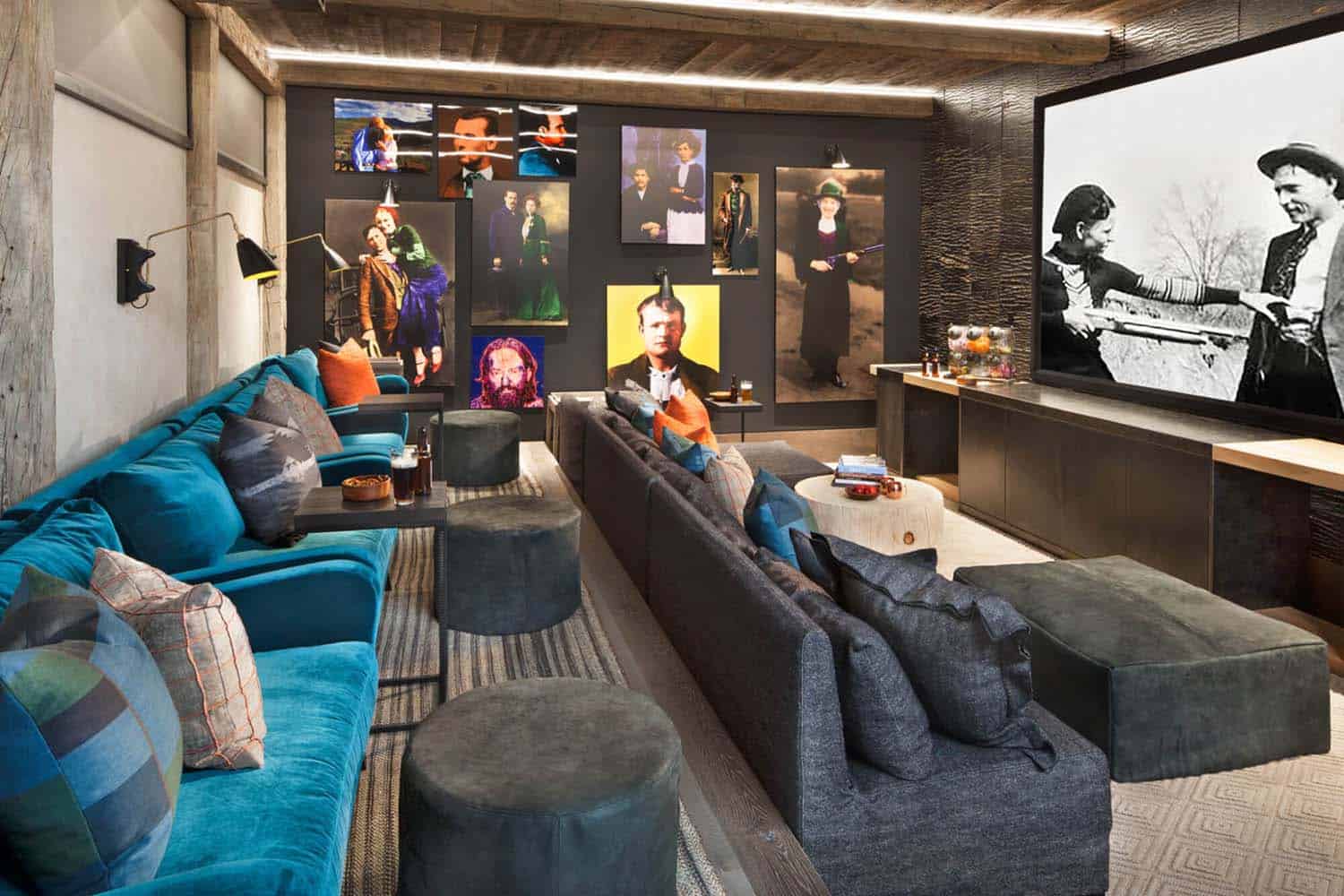 rustic-mountain-home-theater