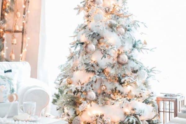 featured posts image for 25+ Stunning White Christmas Tree Decorating Ideas