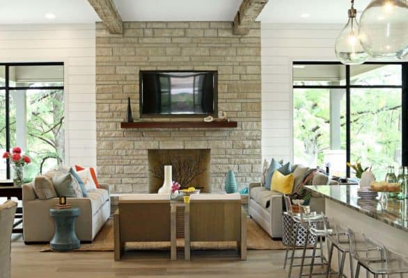 Inspiring Texas river house uses reclaimed elements in its beautiful design
