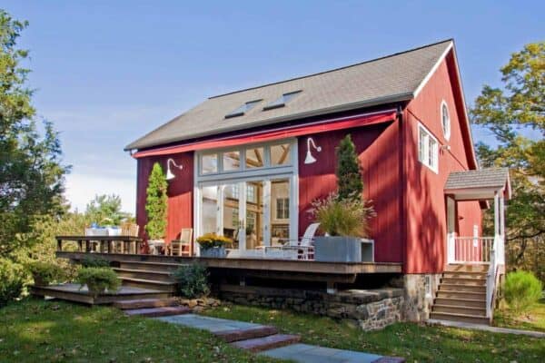 featured posts image for Bucks County historic barn converted into breathtaking guest house