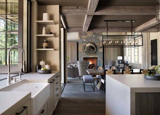 A peaceful Tahoe mountain retreat offers dreamy indoor-outdoor living