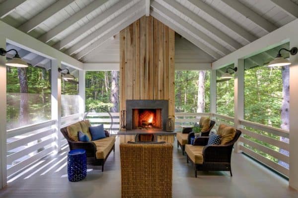30+ Fabulous Screened-In Porch Ideas Boasting Woodsy Views