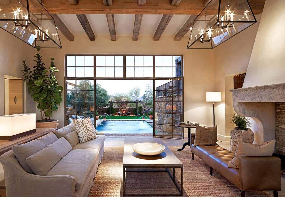 french-farmhouse-living-room