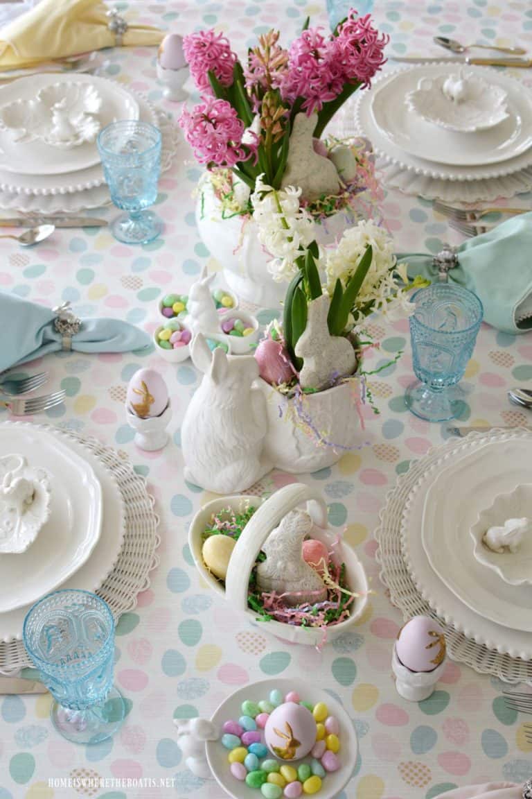 25 Gorgeous DIY Easter Tablescape Decorating Ideas For Spring