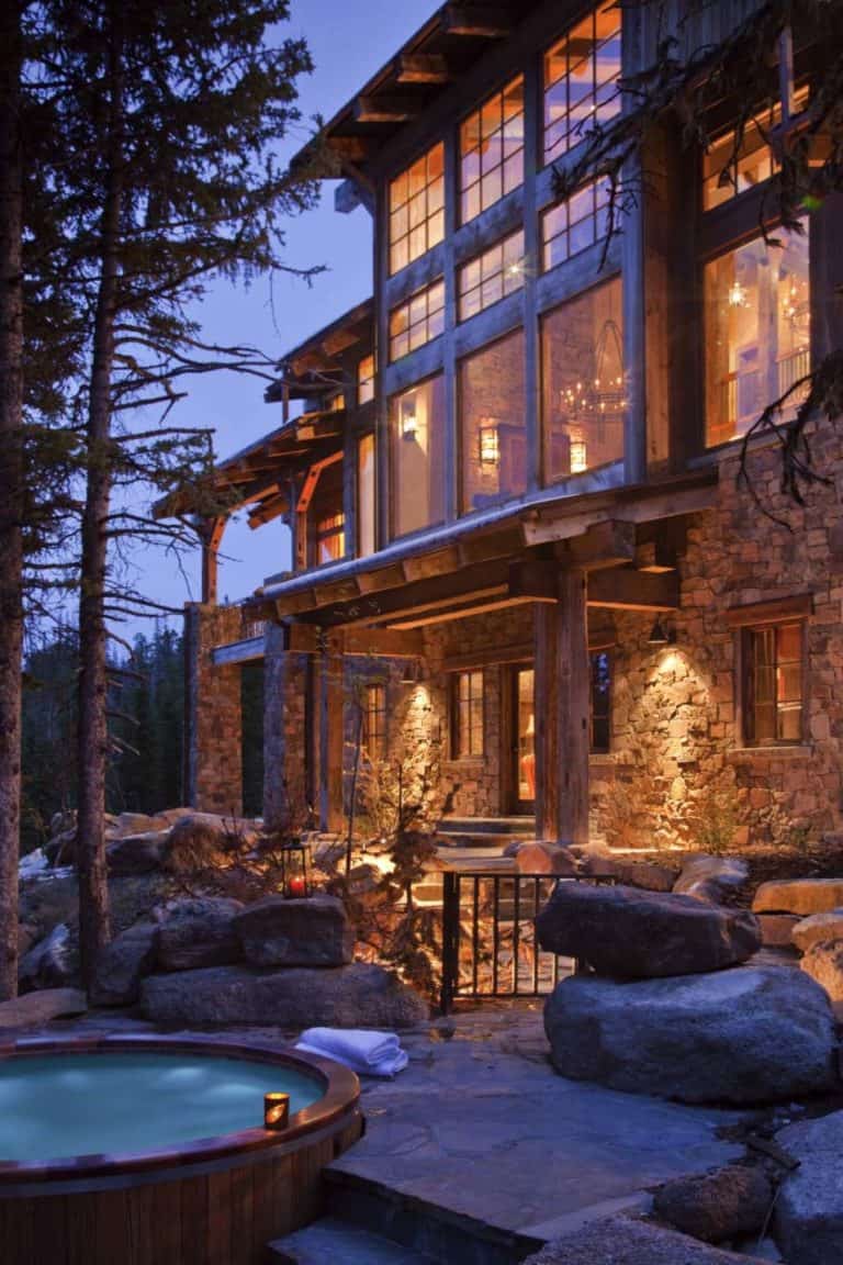 Step inside a cozy Montana hideaway with inviting modern-rustic design