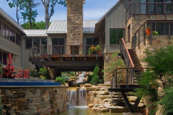 featured posts image for Beautiful Bridge House Suspended Across A Ravine In Ohio