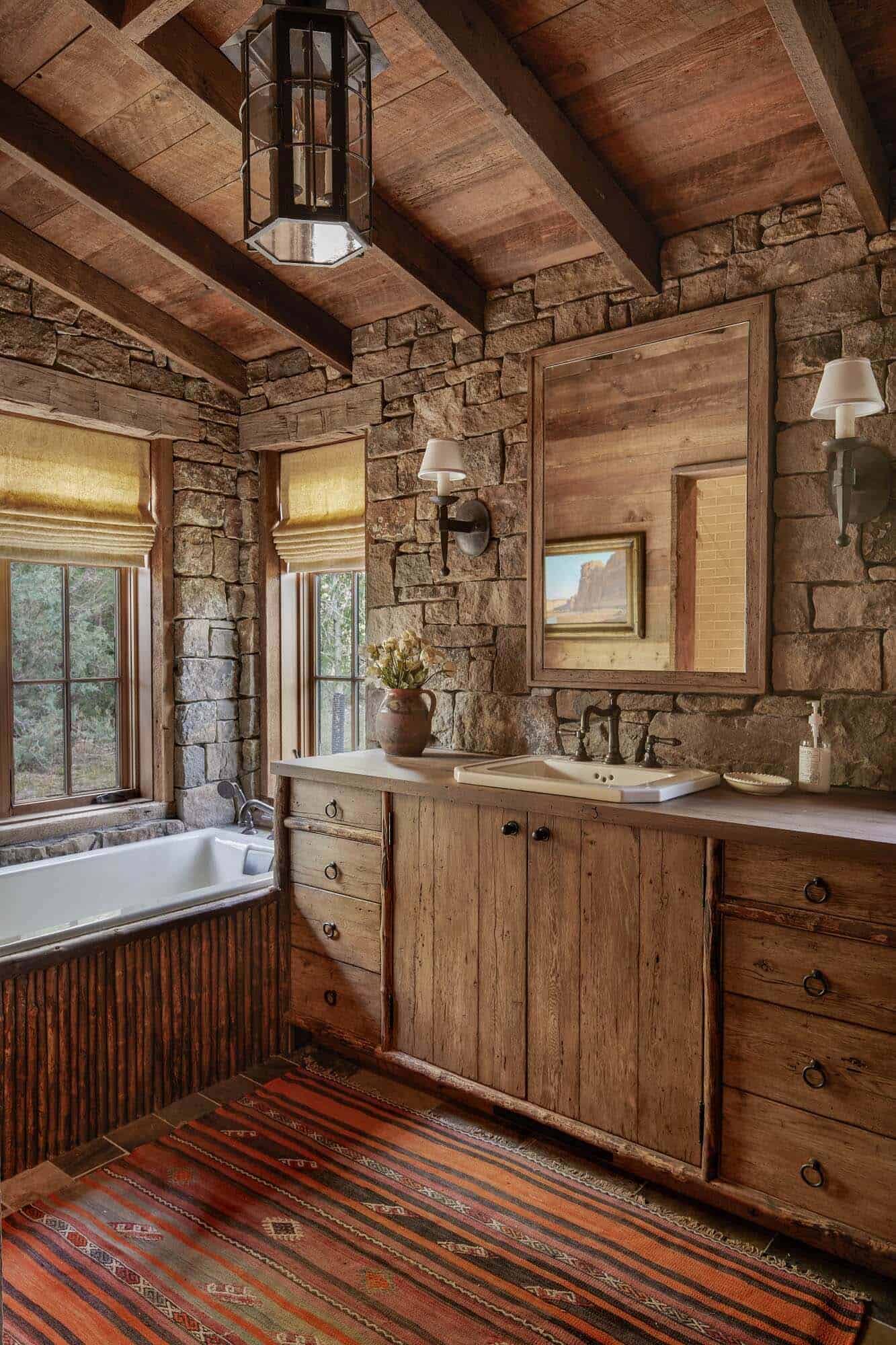 rustic-bathroom