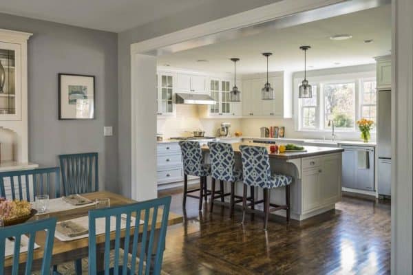 featured posts image for A foursquare farmhouse gets a beautiful makeover in Massachusetts