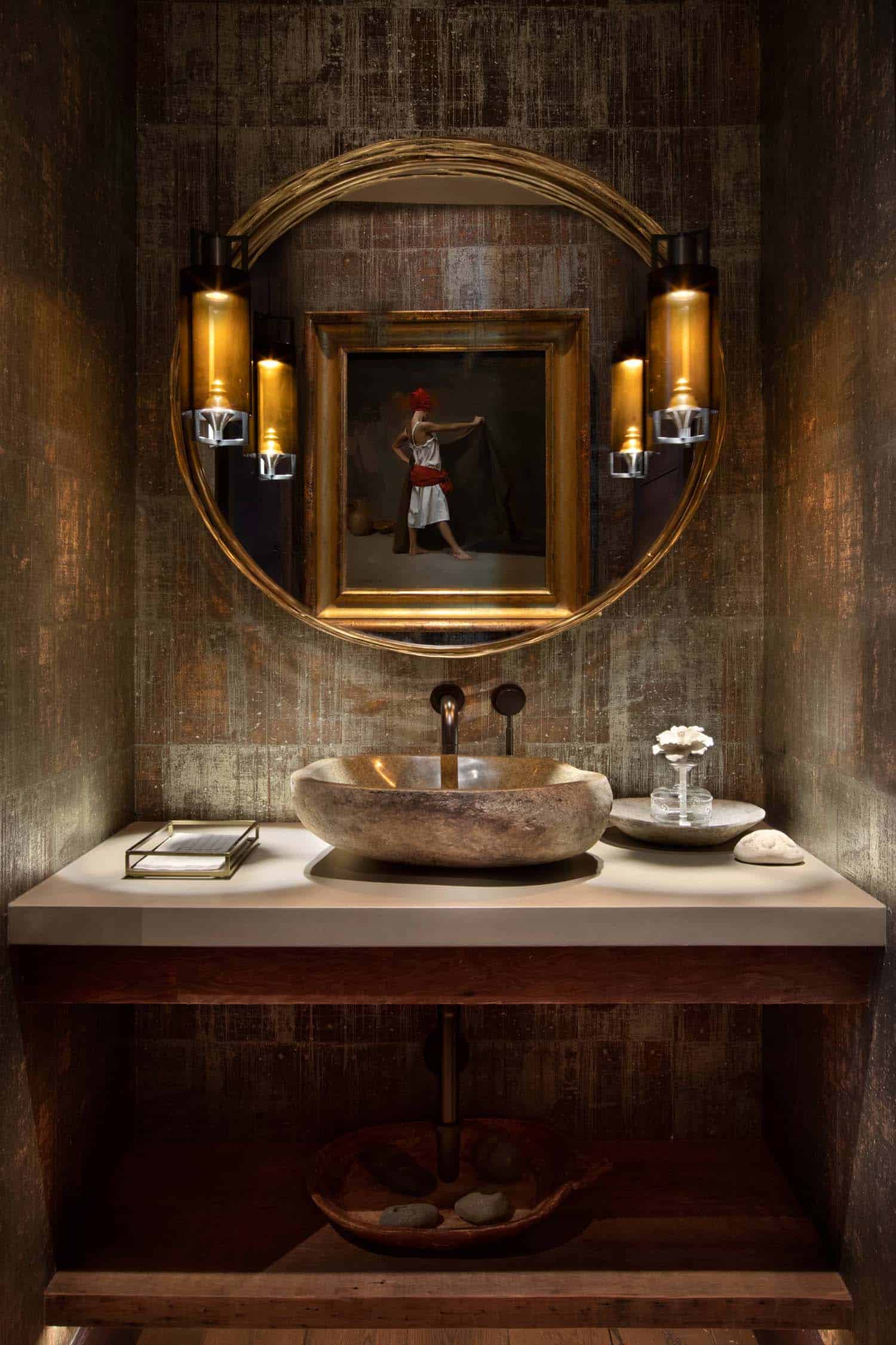 rustic-powder-bathroom