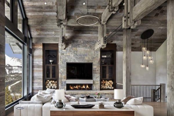 featured posts image for Modern-rustic home set amidst the grandeur of the Rocky Mountains