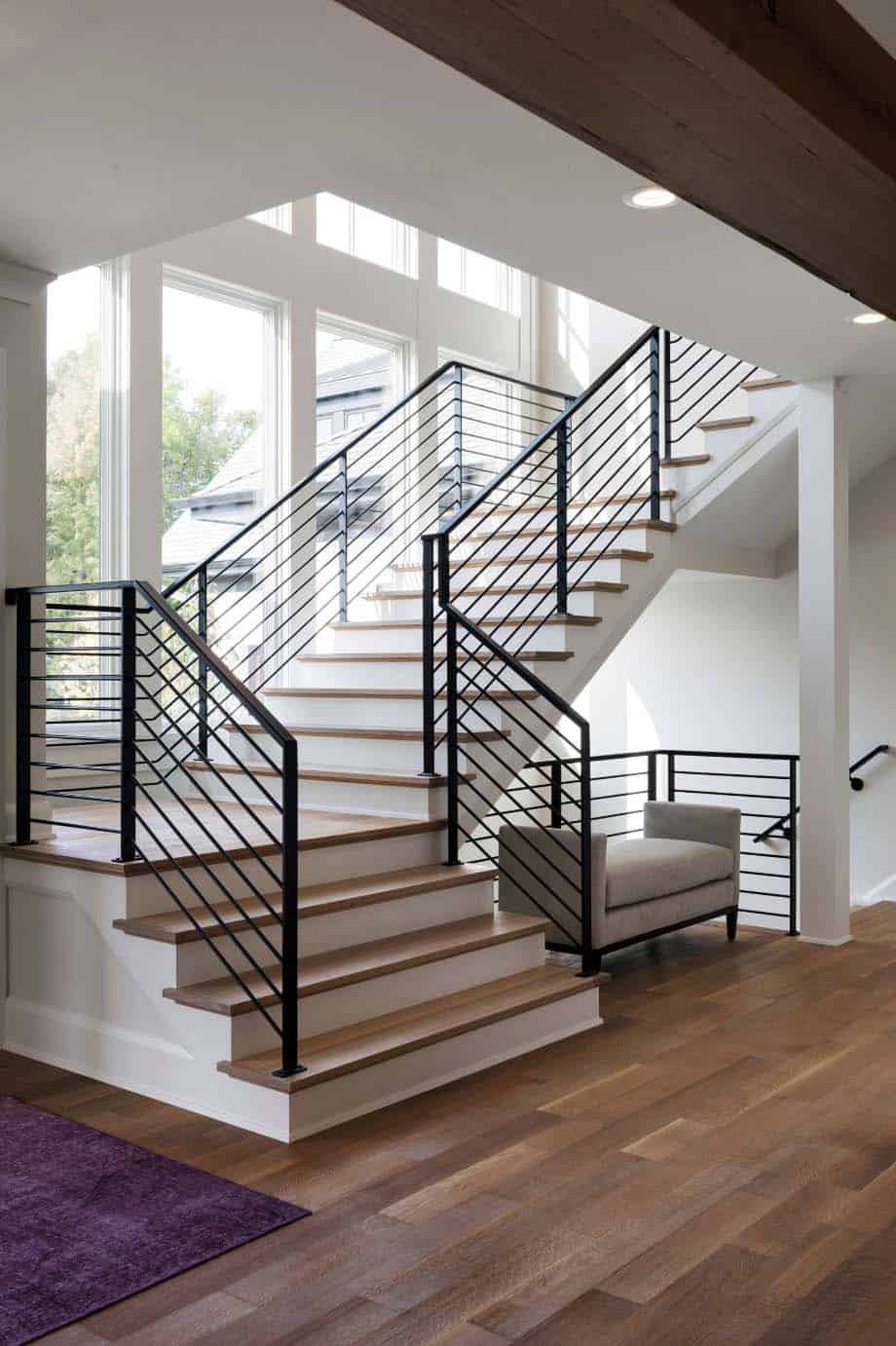 transitional-lake-house-staircase