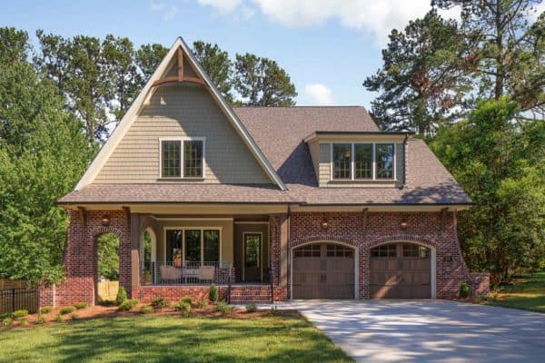 featured posts image for Beautiful Euro-Craftsman home with charming details in North Carolina