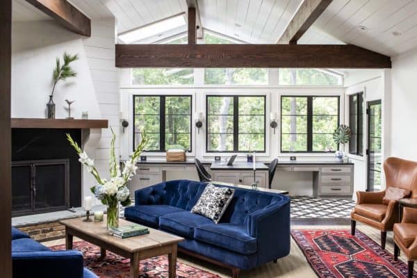 featured posts image for Georgian ranch home gets re-imagined with modern farmhouse touches