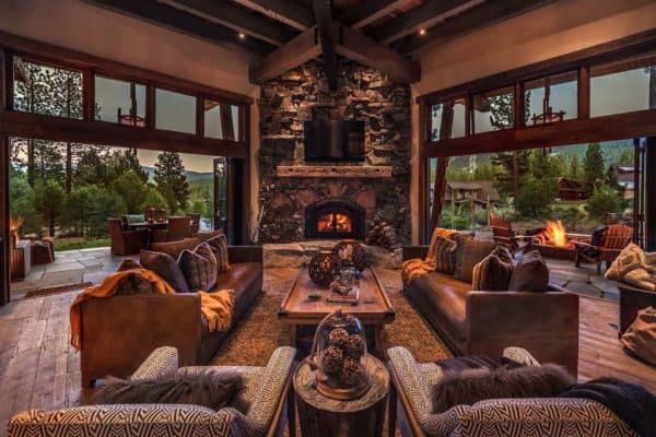 featured posts image for An impressive modern-rustic getaway nestled in the Sierra Nevada Mountains