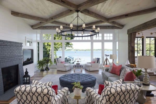 featured posts image for Stunning modern farmhouse with a coastal twist on Lake Minnetonka