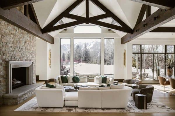 featured posts image for Modern mountain retreat in Aspen offers luxurious yet comfortable living