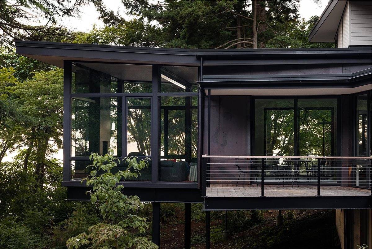 tree house modern exterior