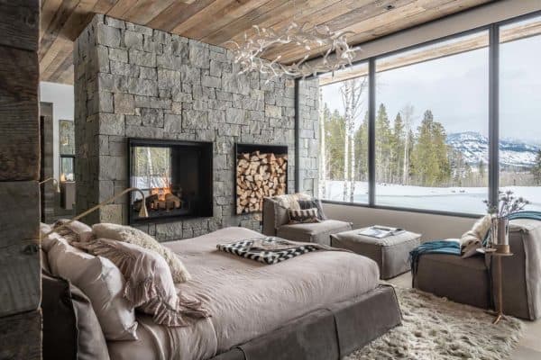 featured posts image for A mountain modern home in Wyoming with breathtaking Grand Teton views