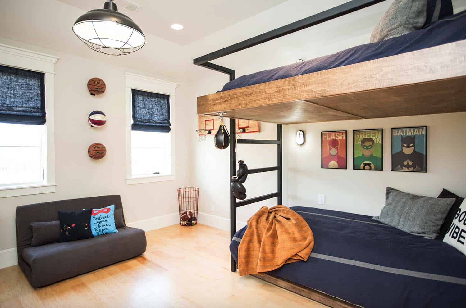 rustic-contemporary-kids-bunkbed