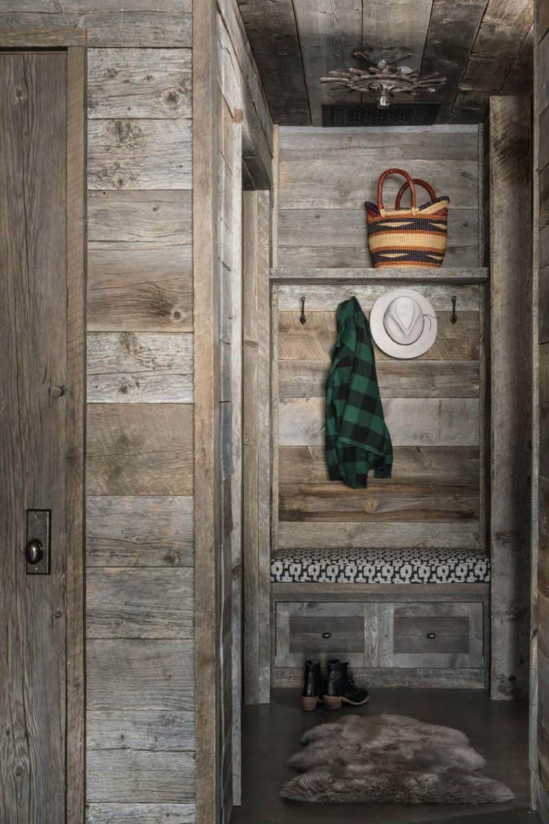 A cozy rustic cabin set amidst the beauty of the rugged Montana mountains