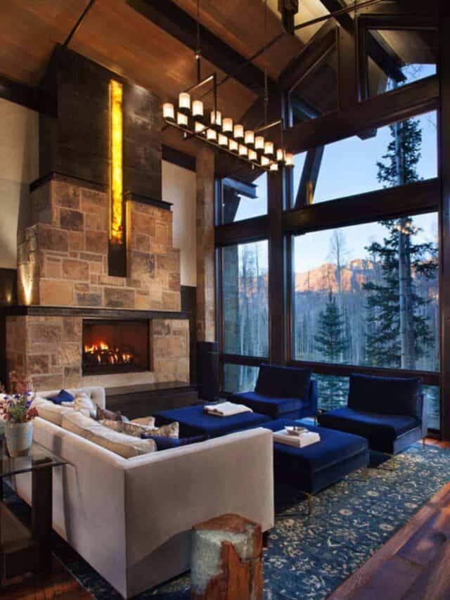 Mountain Home in Telluride Has Stunning Modern Rustic Details Story ...