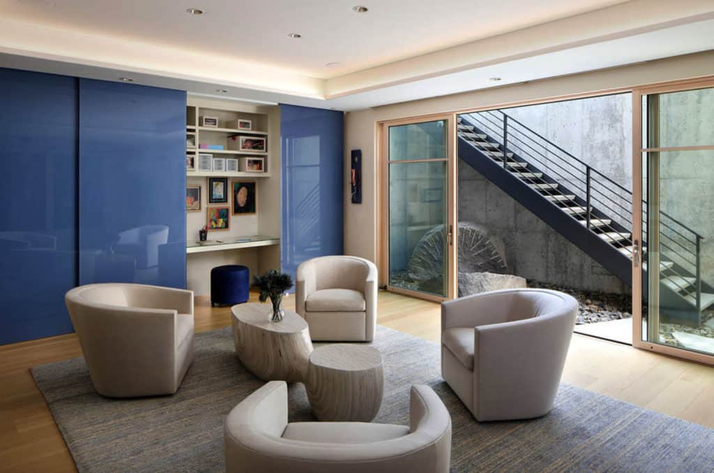 A captivating contemporary home in California designed for indoor ...
