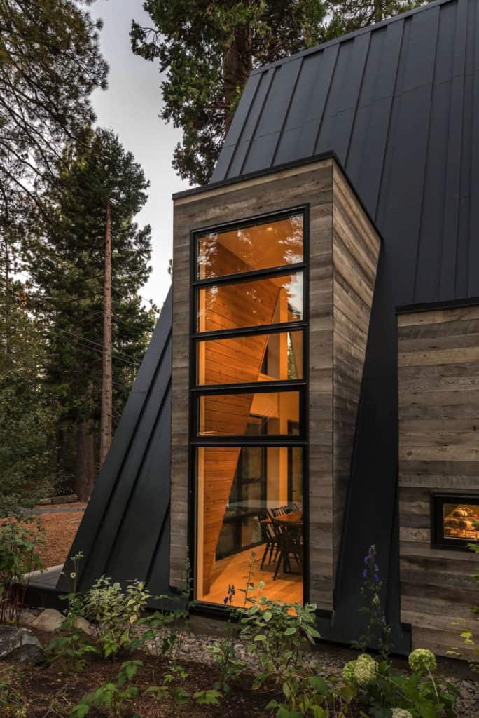 A Frame Shack The most gorgeous rustic contemporary A-frame cabin in Lake Tahoe